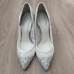 DIANA ダイアナ Cinderella 24cm レース パンプス 結婚式