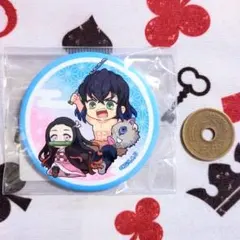 鬼滅の刃 禰豆子といっしょ 竈門禰豆子 嘴平伊之助 缶バッジ