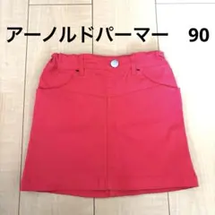 アーノルドパーマー　ミニスカート　90 ピンク