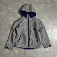 ノースフェイス140cmギンガムチェックジャケット