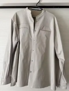 Kastane フェイクレザーシャツジャケット