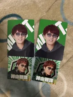 WEST. 神山智洋 カード ステッカー