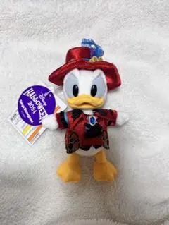 ディズニーハロウィン 2024 ドナルド ぬいぐるみバッジ