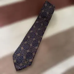 ダンヒルネクタイ ネイビー 系カラー