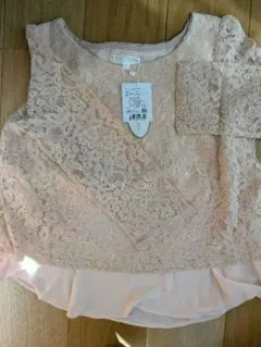SWEET MOMMY レーシーレイヤード 9分袖トップス 授乳服