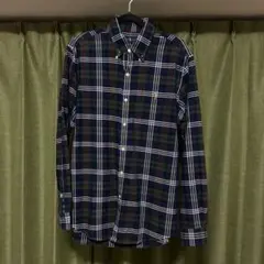 【美品】ラルフローレン 長袖シャツ ブラックウォッチ チェック M