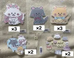ディズニー キャット ステッカー シール マリー ベルリオーズ トゥルーズ