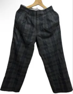 チェックパンツ 古着