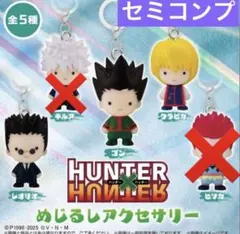 HUNTER×HUNTER めじるしアクセサリー 第一弾 セミコンプリート 3種