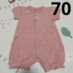 【美品】70 夏ロンパース