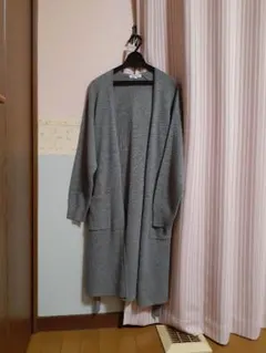 PLST ロングカーディガン