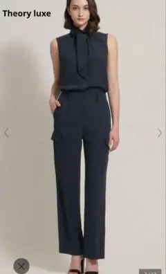 Theory luxe イージーカーゴパンツ ブラック 36