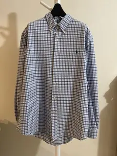 Ralph Lauren ギンガムチェック シャツ XL 美品