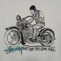 80s　oldstussy　ハーレー　Tシャツ　黒タグ　USA製　ヴィンテージ