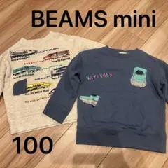 beams mini 新幹線 トレーナー はやぶさ こまち ドクターイエローのサムネイル