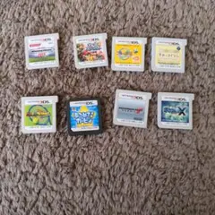 Nintendo3DSカセット8本