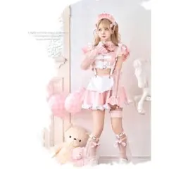 ロマンティックブルーム巫女キャット 8点セット Malymoon/マリームーン