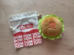 DOMDOM ハンバーガー ポーチ 巾着 セットのサムネイル