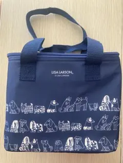 LISA LARSON 犬イラスト 大容量保冷バッグ¥1,600→¥1,480
