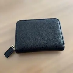 コンパクト財布　黒　新品未使用のサムネイル