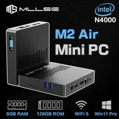 MLLSE PC M2 Air Intel Gemini Lake N4000