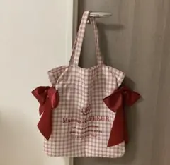Maison de FLEUR ダブルリボントートバック