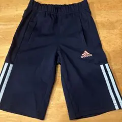 アディダス ハーフパンツ120 ネイビー キッズ ショートパンツ adidas