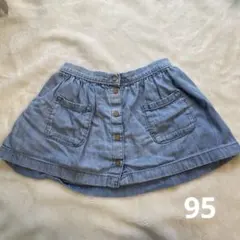BabyGap 2Y 95センチ 95cm スカート 女の子 子供 デニム