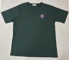 WEGO ダークグリーン 半袖Tシャツ 98刺繍