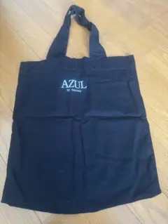 AZUL by moussy ブラックエコバッグ