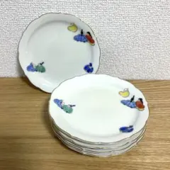 有田焼 深川製磁 【六歌仙】小皿・銘々皿揃 5点セット