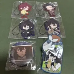 文豪ストレイドッグス 文スト ラバーストラップ ラバークリツプ 缶バッジ