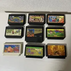 ファミコンソフト 9本セット まとめ売り