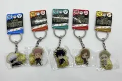 呪術廻戦　ご当地　キーホルダー　五条・虎杖・伏黒・野薔薇・七海　5点セット