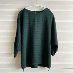 HK WORKS LONDON ストライプ カットソー