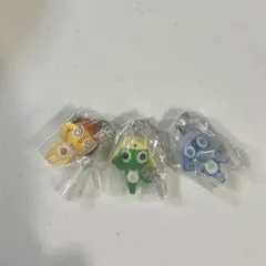ケロロ軍曹 マスコット&グミであります！ノーマルケロロ　クルル　クリアドロロ