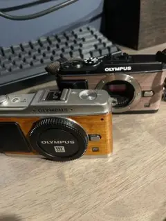 美品 E-P3 OLYMPUS 本体 カスタム 可愛く便利にカスタム済みのOLINPUS PEN E-P3