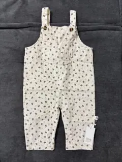 サロペット　ベビー　ジャンプスーツ　韓国子ども服　100 ユーデュロイ　西松屋