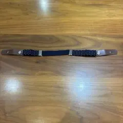 ブランシェス　キッズ用ドット柄ベルト ネイビー