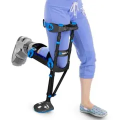 アイウォークフリー箱付き【iWALK FREE３.０】両手が空く片足のせる松葉杖 iWALK Free 3.0 ハンズフリー 松葉杖 Amazon | iWALK3.0