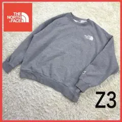 送料無料！ ノースフェイス レアカラー ゆるめ スウェット トレーナー 刺繍ロゴ