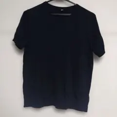 UVカットクルーネックセーター ネイビーXLサイズ 試着のみ