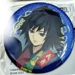 鬼滅の刃 ナンジャタウン グリッター 缶バッジ 1個 冨岡義勇