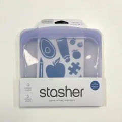 【新品未使用】stasher スタッシャー サンドイッチ ラベンダーのサムネイル