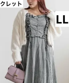 CLETTEオリジナル★フリルデザインキャミワンピース