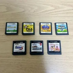 【動作確認済】ニンテンドーDS ソフト 7点セット ソフトのみ