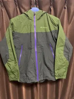 Columbia マウンテンパーカー グリーン/グレー