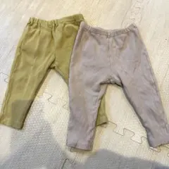 DAISUKI リブパンツ　80