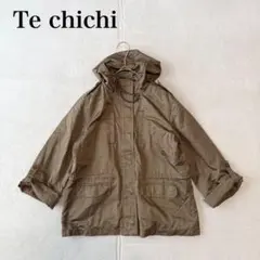 【テチチ】フード付きジャケット（M)綿 ジップアップ カジュアル ポケットのサムネイル