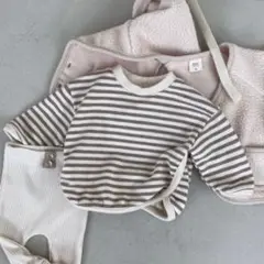 【新品セレクトアイテム】ボーダースウェット